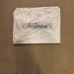 Brand New Men’s 4XL White Miami Dolphins Nike Short Sleeve T-Shirt